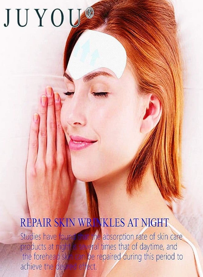 JUYOU Forehead Mask, Pad, Anti-Wrinkle Patch, Firming Collagen Anti-Wrinkle Gel Sticker, Reduce Fine Lines Moisturizers Deeply Repairs (6Packs) - Image 5